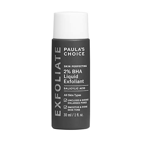 Paula's Choice Skin Perfecting 2% BHA Exfoliante Liquido - Peeling Facial Combate los Puntos Negros, Poros Dilatados y Acne - con Ácido Salicílico - Piel Mixta a Grasa - 30 ml