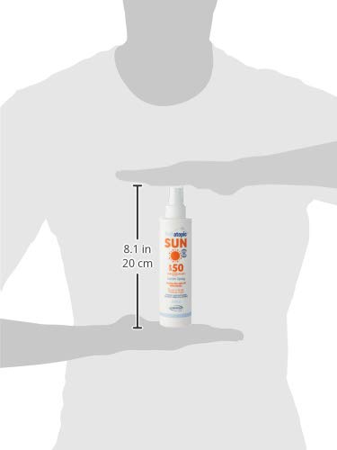 Pediatopic Sun Loción Spray 200ml emulsión fluida, de alta protección. Protector solar para pieles infantiles, atópicas y sensibles