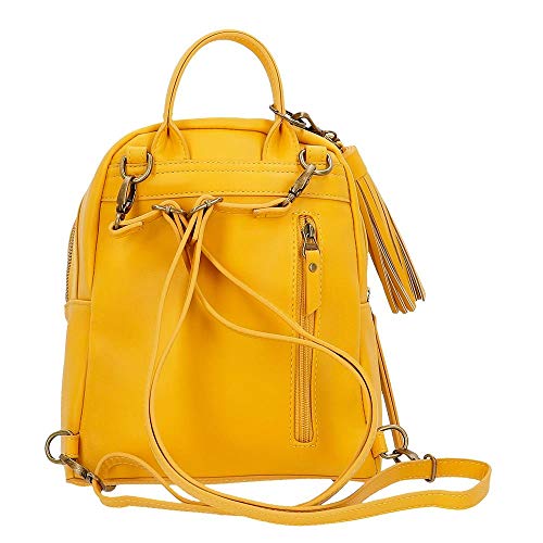 Pepe Jeans Bitmat Mochila casual, color Amarillo