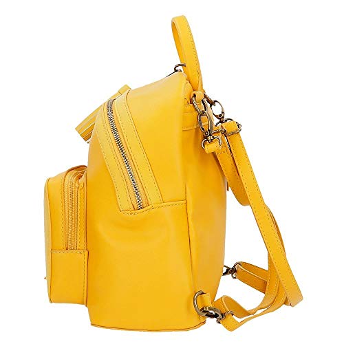 Pepe Jeans Bitmat Mochila casual, color Amarillo