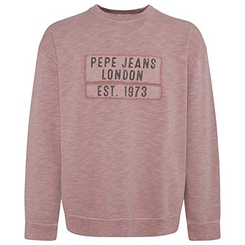 Pepe Jeans GREGORY Sudadera para Hombre, Rosa (Claret 370), Medium