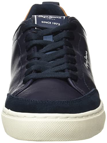 Pepe Jeans Rodney Basic 21, Zapatillas Hombre, Azul Marino, 43 EU