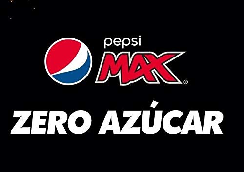 Pepsi MAX,  Refresco de Cola Zero Azúcar, lata 330ml x 24