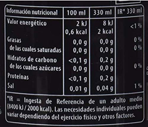 Pepsi MAX,  Refresco de Cola Zero Azúcar, lata 330ml x 24