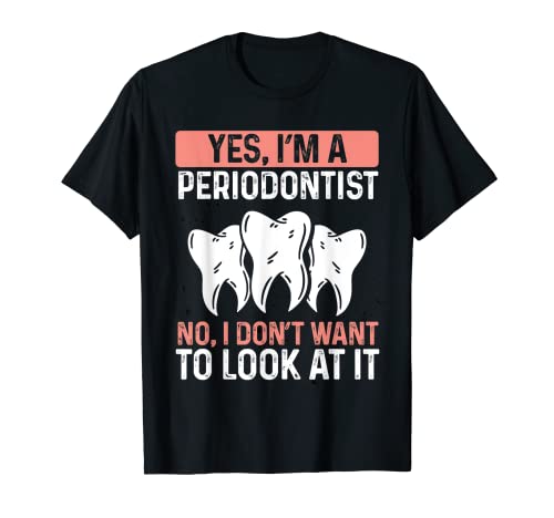 Periodoncista Recomendado Enjuague bucal Dentista Pasta de dientes Camiseta