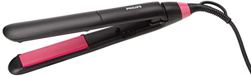 Philips BHS375/00 Plancha de pelo Essential, tecnología ThermoProtect, placas de queratina y cerámica