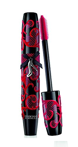 Physicians Formula - Sexy Booster Cat Eye Collection Mascara - Máscara de Pestañas Voluminizadora con Cepillo de Punta Alada - Pestañas Ultra Negras - Maquillaje para Ojos - Ultra Black