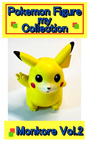 Pokemon Mini Figure my Collection Monkore Vol.2 From Japan Vintage Photo Book (English Edition)