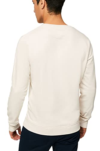 POLO CLUB Sudadera Orgánica Beige de Cuello Redondo