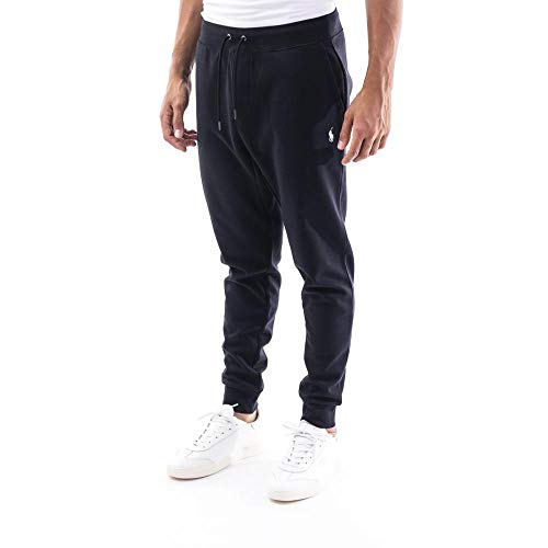 Polo Ralph Lauren JOGGERPANT Pantalones de Deporte, Negro (Polo Black 1018), 46 (Talla del Fabricante: L) para Hombre