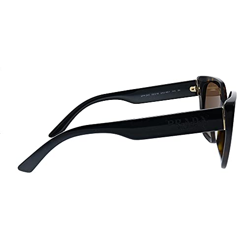 Prada 0PR 24XS Gafas, Havana/Brown Shaded, 52 para Mujer