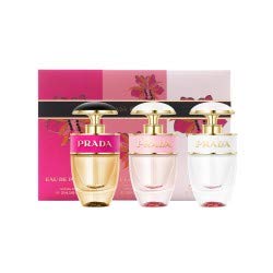 Prada Candy - Juego de regalo (20 ml, 20 ml, 20 ml), diseño floral