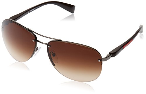 Prada LINEA ROSSA PS 56Ms (65) Gafas de Sol, Gunmetal, Hombre