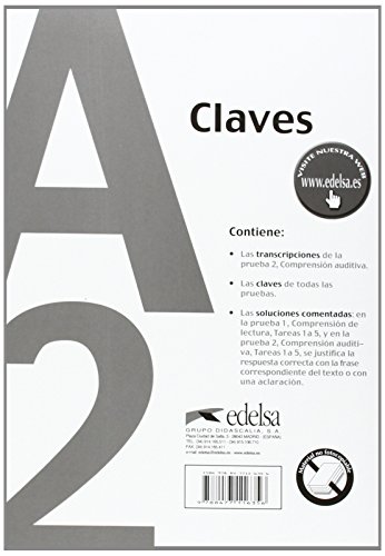 Preparación al DELE A2. Libro claves: 2019 (Preparación al DELE - Jóvenes y adultos - Preparación al DELE - Nivel A2)