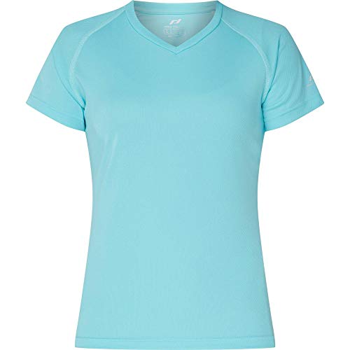 Pro Touch Natalia III - Camiseta de Manga Corta para Mujer, Unzutreffend, Mujer, Color Turquesa, tamaño 40