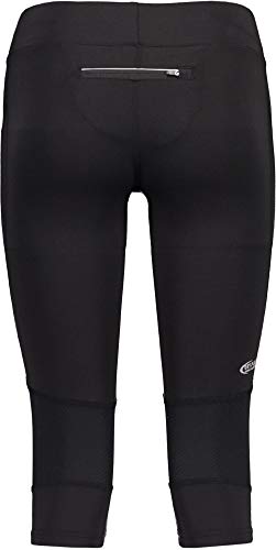 Pro Touch Paiva III - Mallas para Correr para Mujer, Mujer, Pantalón de Correr, 244823, Negro, 34