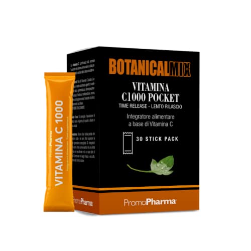 PromoPharma Botanical Mix Vitamina C 1000 Pocket 30 Stick Pack