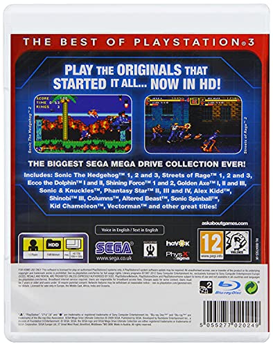 PS3 SEGA MEGA DRIVE ULTIMATE COLLECTION (EU)