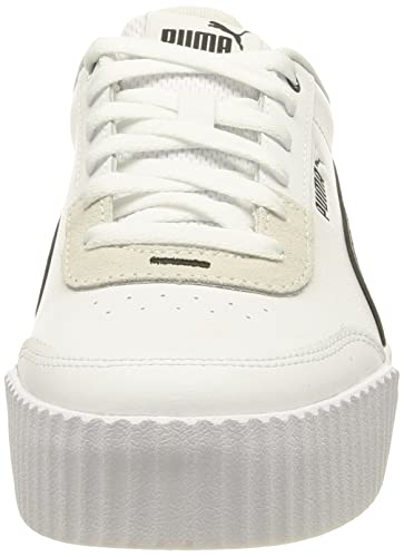 PUMA Carina Lift, Zapatillas, para Mujer, Blanco (Puma White-Puma Black), 39 EU