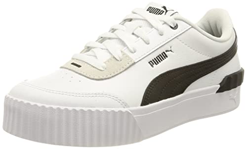 PUMA Carina Lift, Zapatillas, para Mujer, Blanco (Puma White-Puma Black), 39 EU