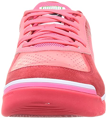 Puma IBERO II, Zapatillas de fútbol Sala Unisex Adulto, Sunblaze White Urban, 40.5 EU