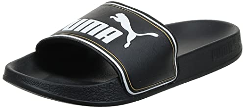 PUMA Leadcat FTR, Chanclas, para Unisex adulto, Negro (Puma Black-Puma Team Gold-Puma White), 39 EU