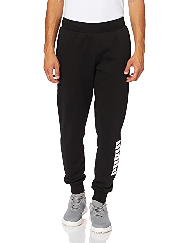 Puma Pantalones PUMA Power Logo Sweat Pants FL cl, Black, S