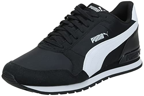 PUMA ST Runner v2 NL, Zapatillas de Deporte, para Unisex adulto, Negro (Puma Black-Puma White), 42 EU