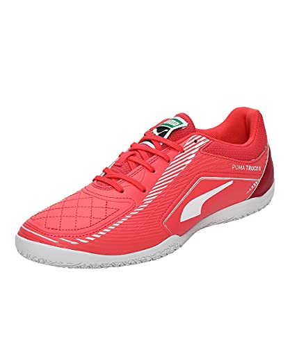 Puma Truco II, Zapatillas de fútbol Sala Unisex Adulto, Sunblaze White-Urban, 41 EU