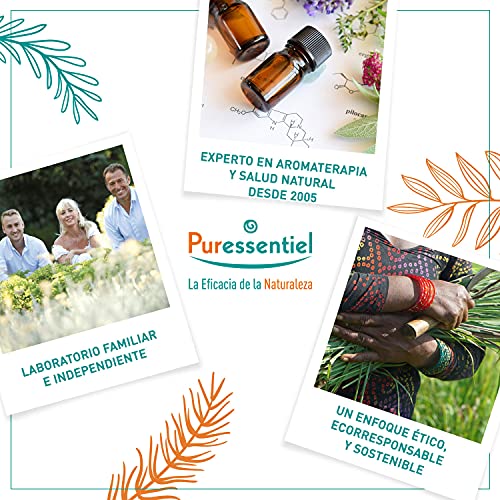 Puressentiel - Cabeza Protegida - Spray Cabeza Protegida - Previene la presencia de elementos no deseados en el cuero cabelludo - Activo 100% de origen vegetal - 75 ml