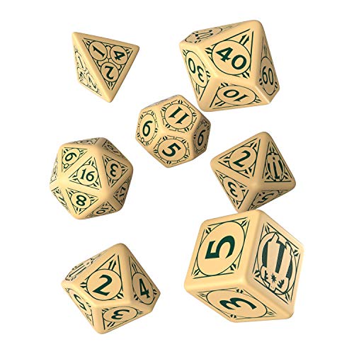 Q Workshop Pathfinder Playtest RPG Dice Set 7 Ornamented Pieces