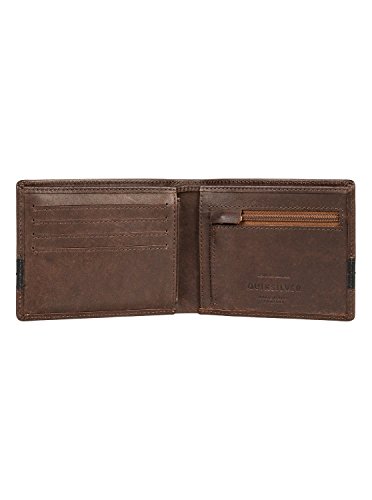 Quiksilver Cartera clásica Plus Iii para hombre - marrón - talla única