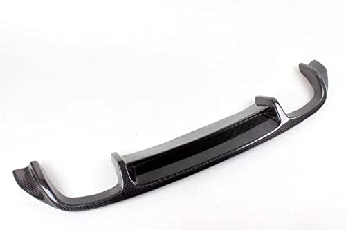 RAINRAINRAIN Difusor Trasero de Coche Labio Adecuado para Scirocco 2009-2011, Inte för R Bumper Fibra de Carbono CF Spoiler Alerón de Parachoques Trasero Inferior