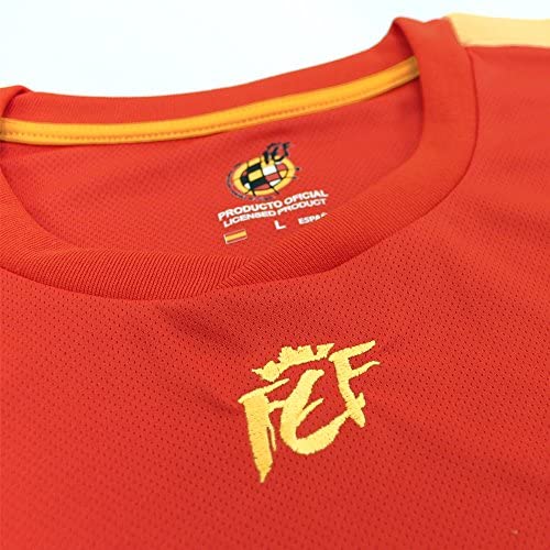 rainUP Personalizable - Camiseta Réplica Oficial Selección Española Mundial 2018 (L)