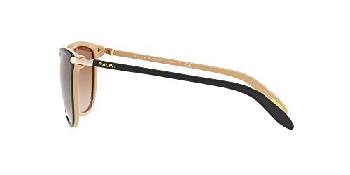 Ralph Lauren RALPH BY Ra5160 Gafas de Sol, Black/Nude, 57 para Mujer