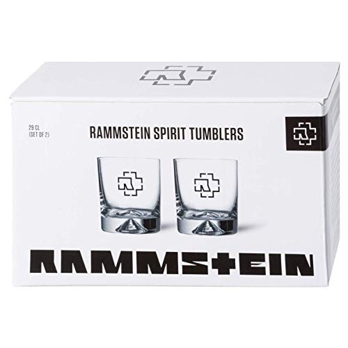 Rammstein Tumbler Logo - Caja de 2 vasos (0,29 L)