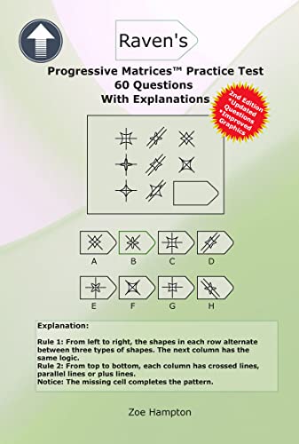 Raven's Progressive Matrices™ Practice Test (IQ Tests series Book 4) (English Edition)