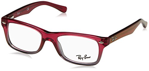 Ray-Ban 0RY 1531 3648 46 Monturas de Gafas, Fuxia Gradient Iridescent Grey, Unisex-niños