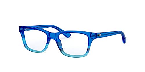 Ray-Ban 0Ry1536, Monturas de Gafas para Niños, Azul (Blue Striped Gradient), 48