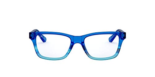 Ray-Ban 0Ry1536, Monturas de Gafas para Niños, Azul (Blue Striped Gradient), 48