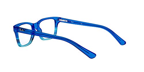 Ray-Ban 0Ry1536, Monturas de Gafas para Niños, Azul (Blue Striped Gradient), 48