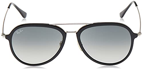 Ray-Ban 601/71 Gafas de Sol, Black, 56 Unisex