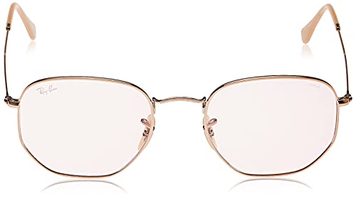 Ray-Ban Hexagonal RB3548N-91310X-54 Unisex, Cobre, 51