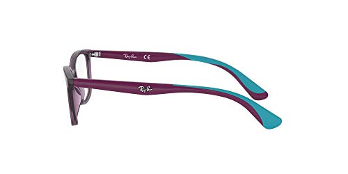 Ray-Ban JUNIOR 0RY1586 Monturas de Gafas, Transparente Violet, 49 Unisex