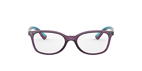 Ray-Ban JUNIOR 0RY1586 Monturas de Gafas, Transparente Violet, 49 Unisex