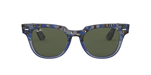 Ray-Ban Meteor Gafas, Gradiant Havana Blue (128831), 50 mm Unisex Adulto