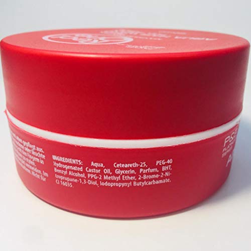 Red One Aqua Hair Wax, Gel de cera para el cabello, color rojo, 150 ml