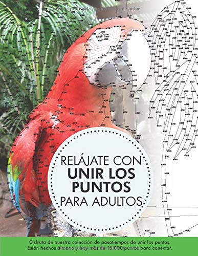 Relájate con Unir los puntos para adultos: Disfruta de nuestra colección de pasatiempos de unir los puntos. Están hechos a mano y hay más de 15.000 puntos para conectar.