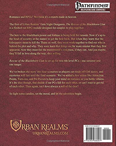 Rescue of the Blackthorn Clan: A Couple's Adventure Module: OGL Pathfinder Edition: Special Edition (Date Night Dungeons)