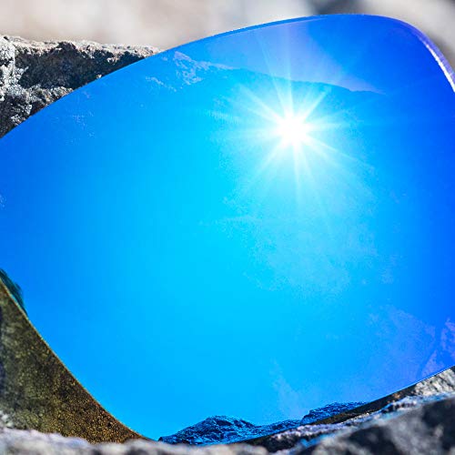 Revant Lentes de Repuesto Compatibles con Gafas de Sol Oakley Fuel Cell, Polarizados, Azul Hielo MirrorShield